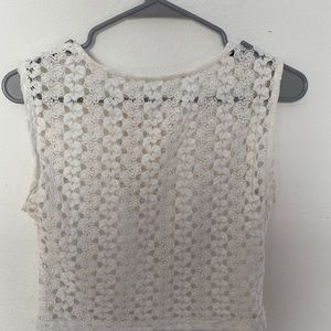 White lace top forever 21